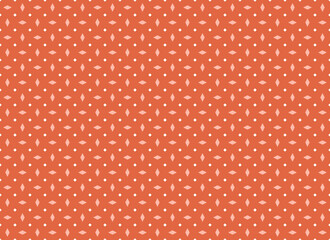Seamless pattern with Geometric motifs in 3 colors