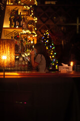 Girl in bar