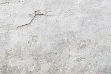 Blank concrete wall white color for texture background