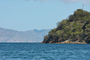 Calm waters in the gulf.