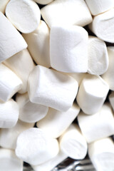 Lots of little delicious marshmallows