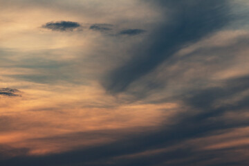 Obraz premium Abstract sunset sky background