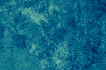 Fototapeta na wymiar Abstract blurred and grunge deep blue stucco textured background for navy blue backdrop and wallpaper