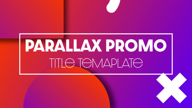 Parallax Promo Title