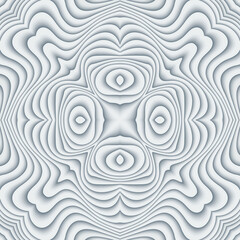 Fototapeta na wymiar Vector paper cut waves modern background.