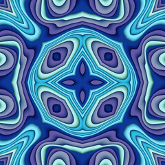 Vector paper cut waves modern background.