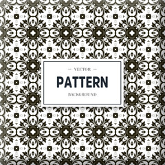 Seamless geometric ornamental vector pattern. Abstract background