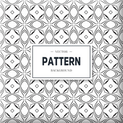 Seamless geometric ornamental vector pattern. Abstract background