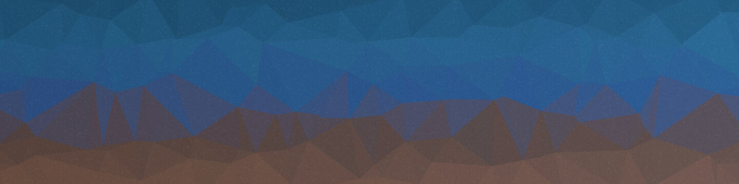 Electric Blue color Abstract color Low-Polygones Generative Art background illustration