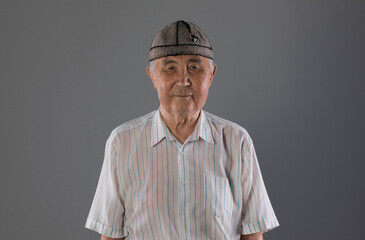 portrait of an old Georgian man