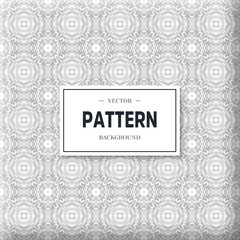 Seamless vector pattern. Background pattern in geometric ornamental style.