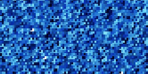 Light BLUE vector background with rectangles. Colorful illustration with gradient rectangles and squares. Best design for your ad, poster, banner.