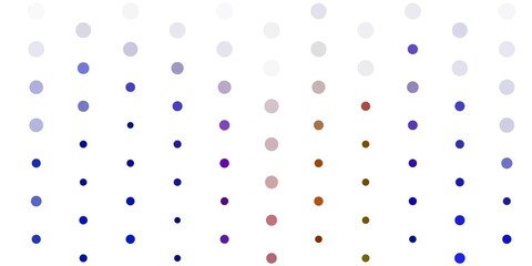 Light blue, yellow vector background with spots.