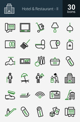 Hotel & Restauration Icons