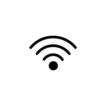 WIFI icon vector symbol illustrations isolated white background