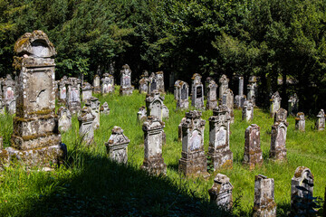Naklejka premium Jüdischer_Friedhof_Sulzburg_3912