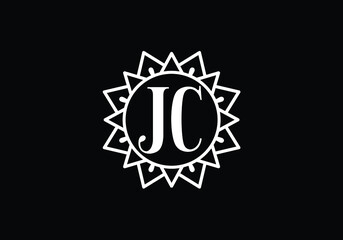 J C Initial Letter Logo design, Graphic Alphabet Symbol for Corporate Business Identity
