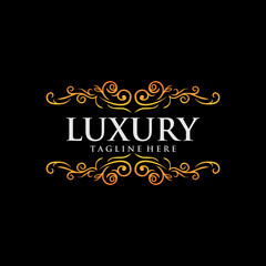 luxury abstract logo