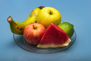 fruits on a plate