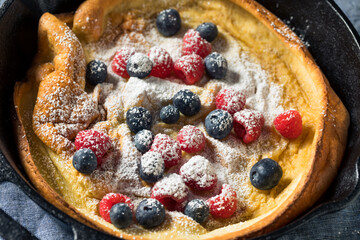 Homemade Baked Dutch Baby Pancake