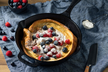 Homemade Baked Dutch Baby Pancake
