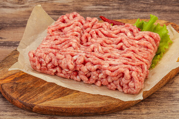 Minced meat - pork and beef