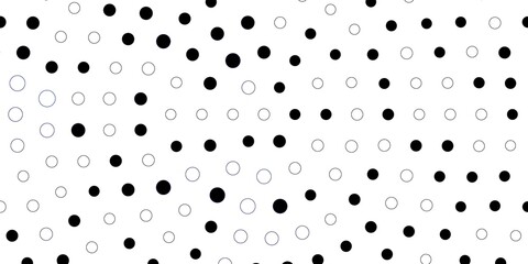 Dark BLUE vector layout with circle shapes. Abstract illustration with colorful spots in nature style. Pattern for wallpapers, curtains.