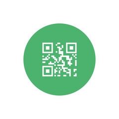 QR code. Scanning QR code. Modern technologies. Cashless payment concept. Vector illustration
