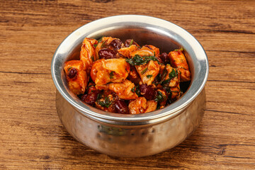 Roasted Chicken breast with bean