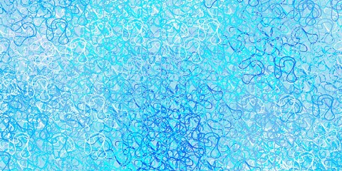 Light blue vector backdrop with curves.