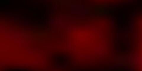 Dark red vector gradient blur drawing.