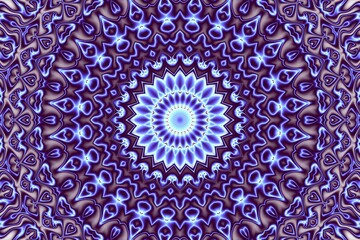 Abstract geometrical background. Ornamental symmetric pattern