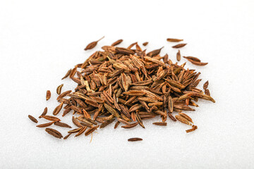 Dry zeera seeds in the bowl