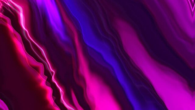 Abstract purple, blye and violet neon background. Fluidity effect 
