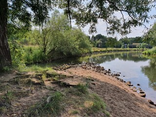 Die Aller (Celle) in seiner sch&ouml;nsten From