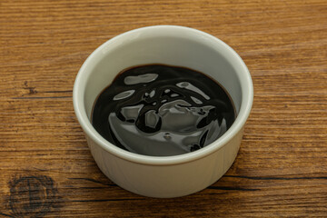 Asian cuisine - oyster sauce in the bowl
