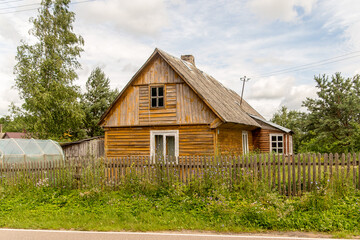 wooden house