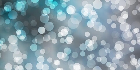 Light Purple vector pattern with spheres. Abstract illustration with colorful spots in nature style. Design for posters, banners.