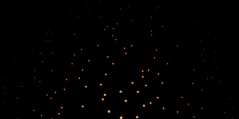 Dark Multicolor vector background with small and big stars. Blur decorative design in simple style with stars. Pattern for new year ad, booklets.