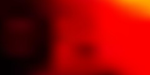 Dark pink, yellow vector blurred template.
