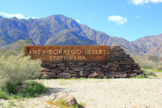 Entrance to Anza-Borrego Desert State Park