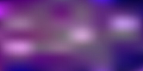 Fototapeta premium Light purple vector gradient blur backdrop.