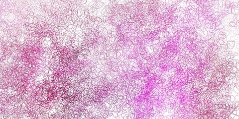 Light pink vector pattern with abstract shapes.