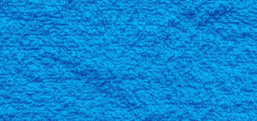 Fototapeta na wymiar Blue rag texture close up - high resolution photo