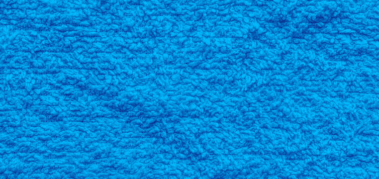 Blue rag texture close up - high resolution photo