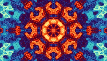 Abstract geometrical background