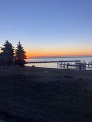 Cold Morning Lake Michigan