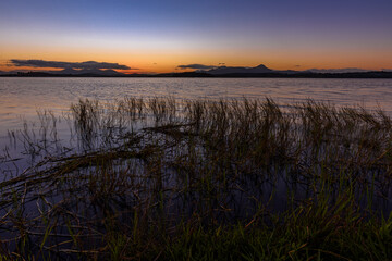 Entardecer na Lagoa de Jacarepiá em Vilatur, Saquarema