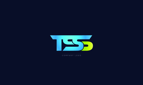 TSS letters Logo Alphabet  Design Vector Symbol