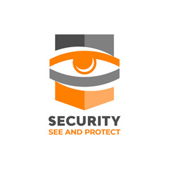 Security see and protect logo